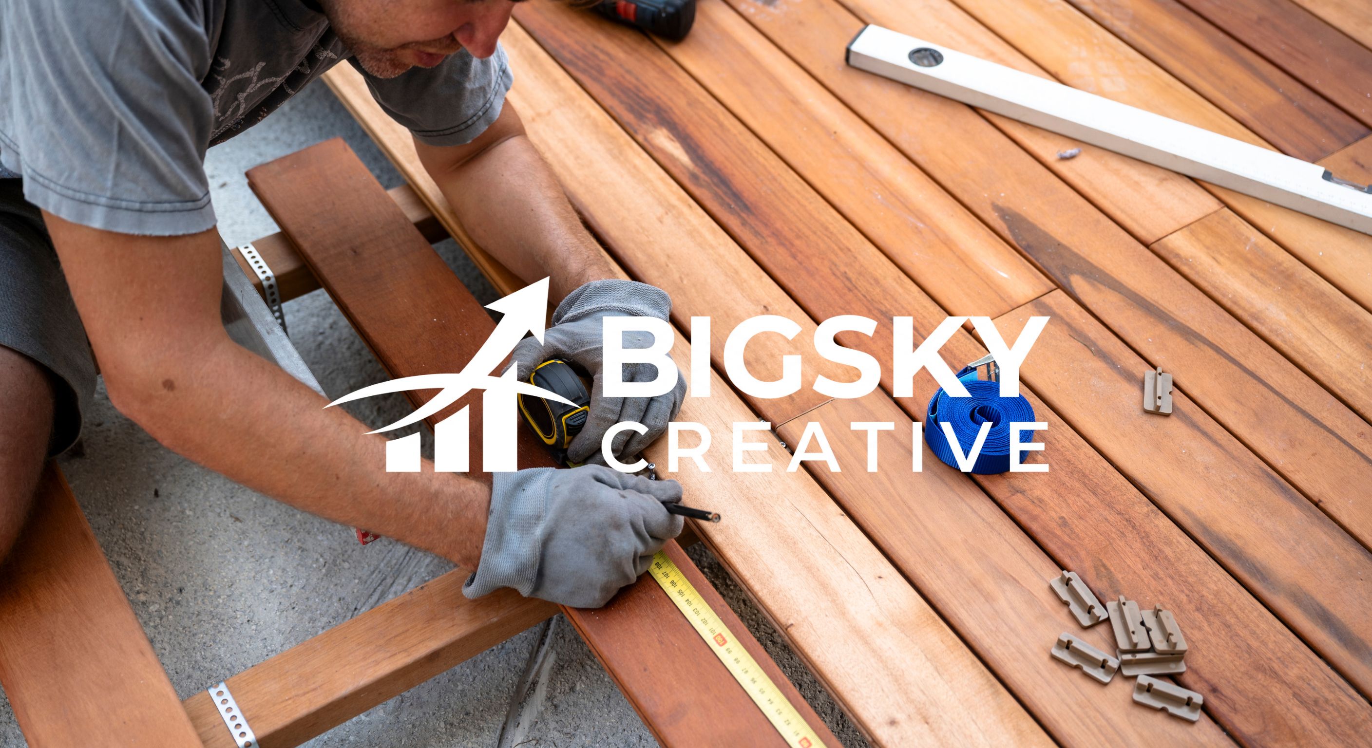 Deck builder marketing by Bigsky Creative, Creston BC